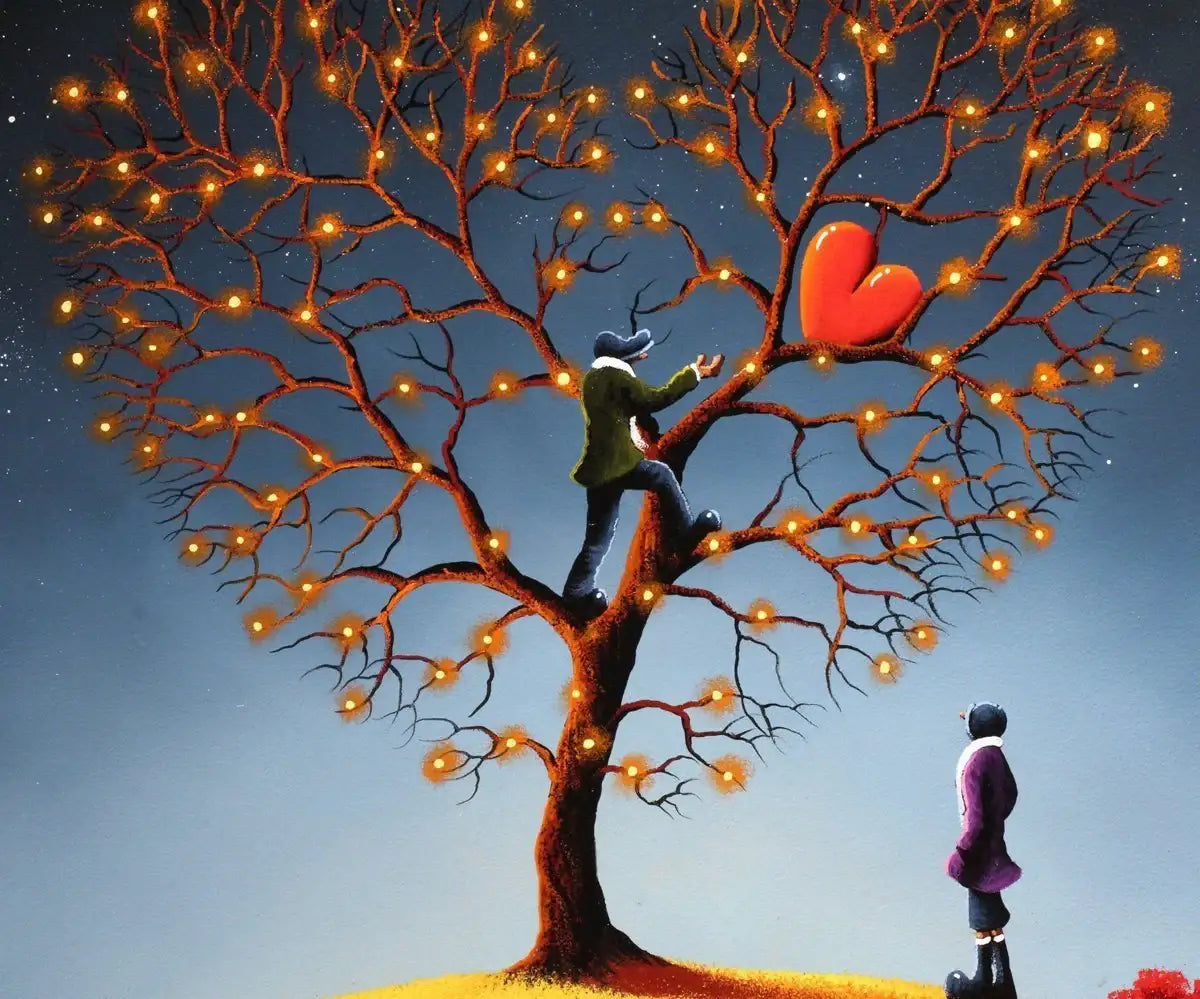 Reaching Out For Love - SOLD by artist David Renshaw - Wyecliffe Galleries