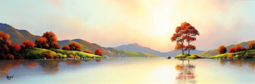 Reflections - Original - SOLD by artist David Renshaw - Wyecliffe Galleries