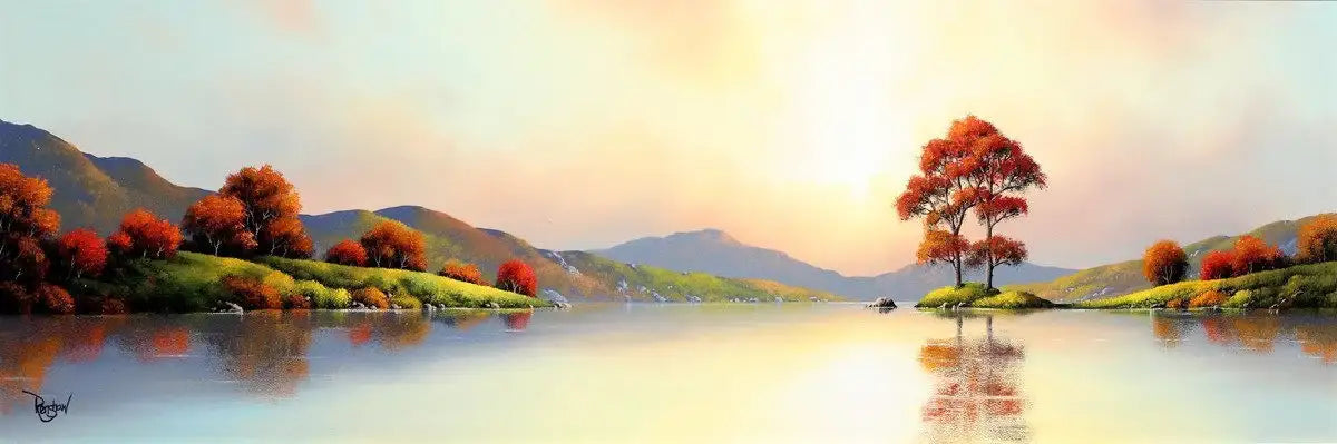 Reflections - Original - SOLD by artist David Renshaw - Wyecliffe Galleries