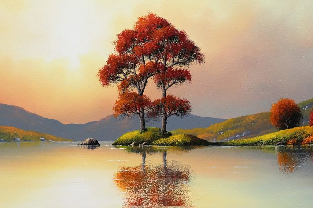 Reflections - Original - SOLD by artist David Renshaw - Wyecliffe Galleries