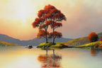 Reflections - Original - SOLD by artist David Renshaw - Wyecliffe Galleries