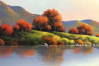 Reflections - Original - SOLD by artist David Renshaw - Wyecliffe Galleries