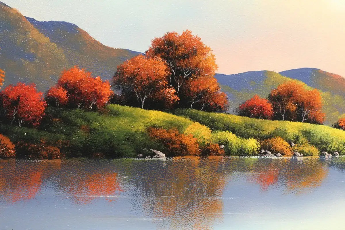 Reflections - Original - SOLD by artist David Renshaw - Wyecliffe Galleries