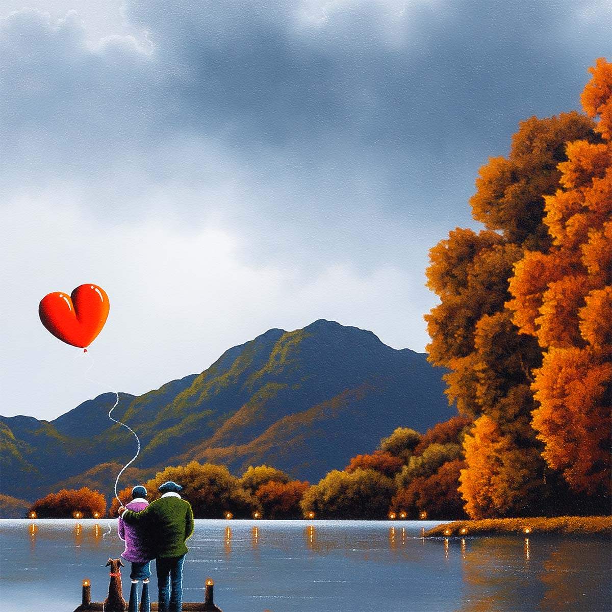 Remembering - Original - SOLD by artist David Renshaw - Wyecliffe Galleries