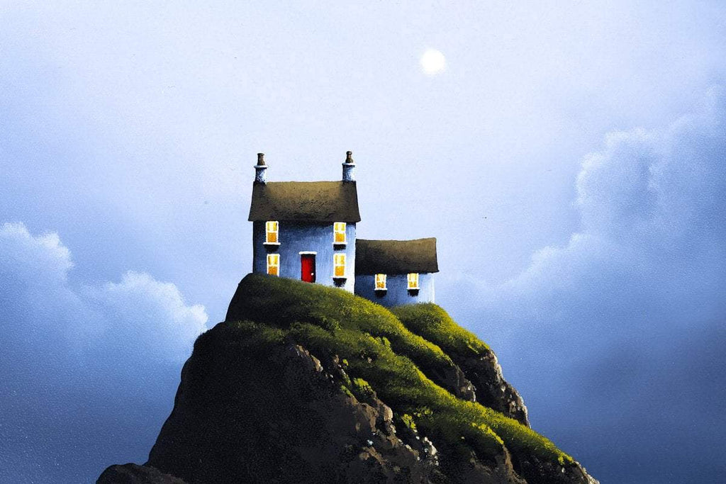 Remote Escape - Original - SOLD by artist David Renshaw - Wyecliffe Galleries