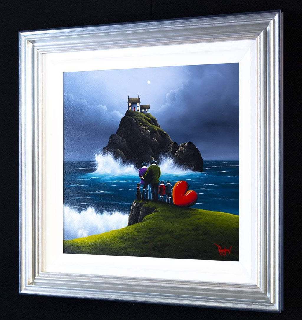 Remote Escape - Original - SOLD by artist David Renshaw - Wyecliffe Galleries