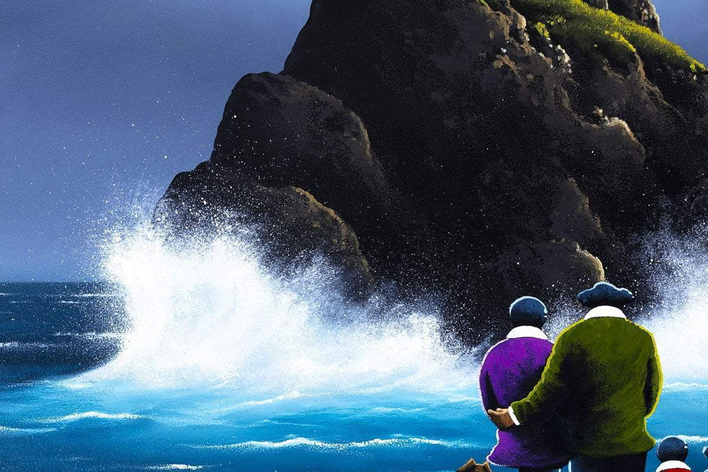 Remote Escape - Original - SOLD by artist David Renshaw - Wyecliffe Galleries