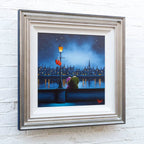 Riverside Love - Original - SOLD by artist David Renshaw - Wyecliffe Galleries