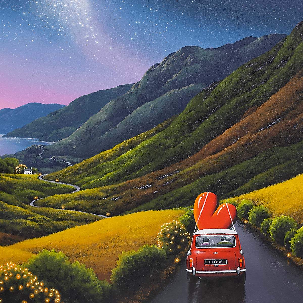 Road Trip - Original - SOLD by artist David Renshaw - Wyecliffe Galleries