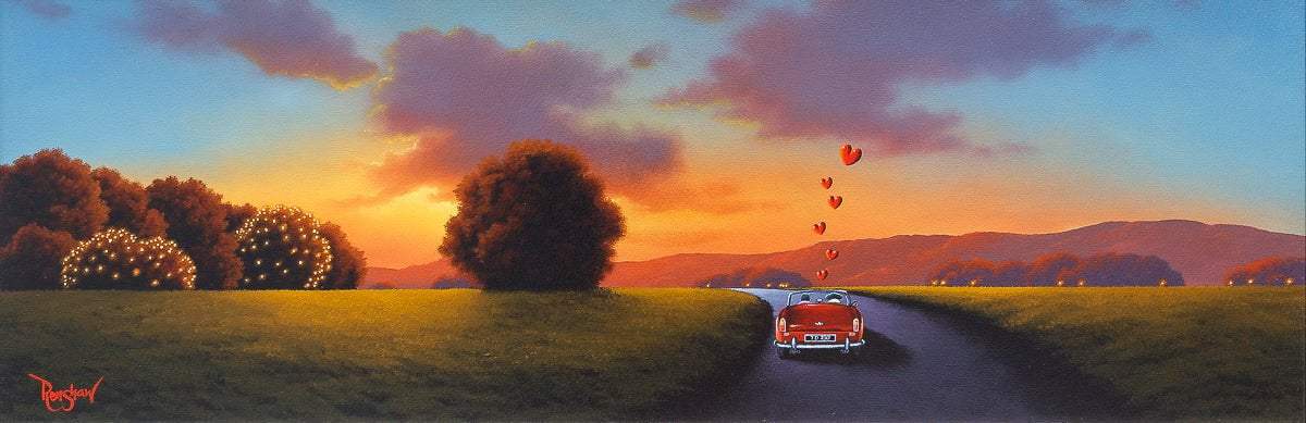 Road Trips With You - Original - SOLD by artist David Renshaw - Wyecliffe Galleries
