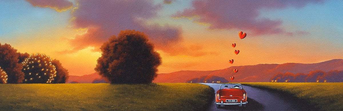 Road Trips With You - Original - SOLD by artist David Renshaw - Wyecliffe Galleries