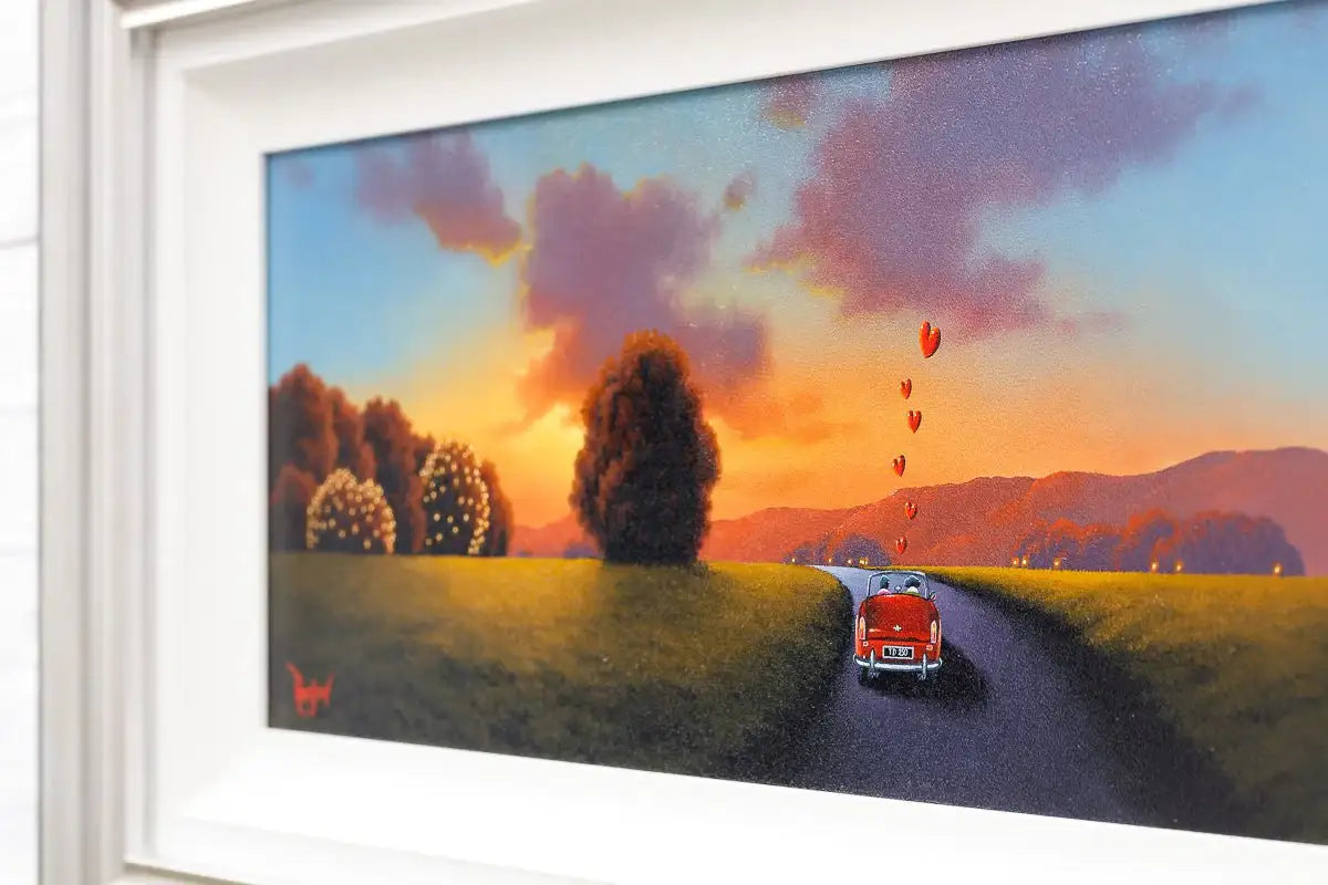 Road Trips With You - Original - SOLD by artist David Renshaw - Wyecliffe Galleries