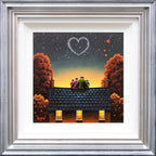 Rooftop Bliss - Original - SOLD by artist David Renshaw - Wyecliffe Galleries