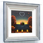Rooftop Bliss - Original - SOLD by artist David Renshaw - Wyecliffe Galleries