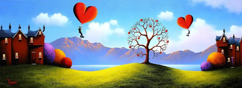 Safe Landing - SOLD by artist David Renshaw - Wyecliffe Galleries