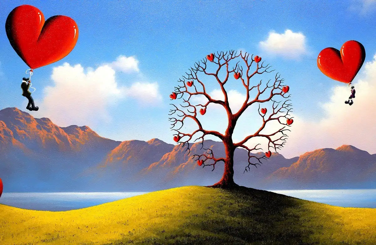 Safe Landing - SOLD by artist David Renshaw - Wyecliffe Galleries