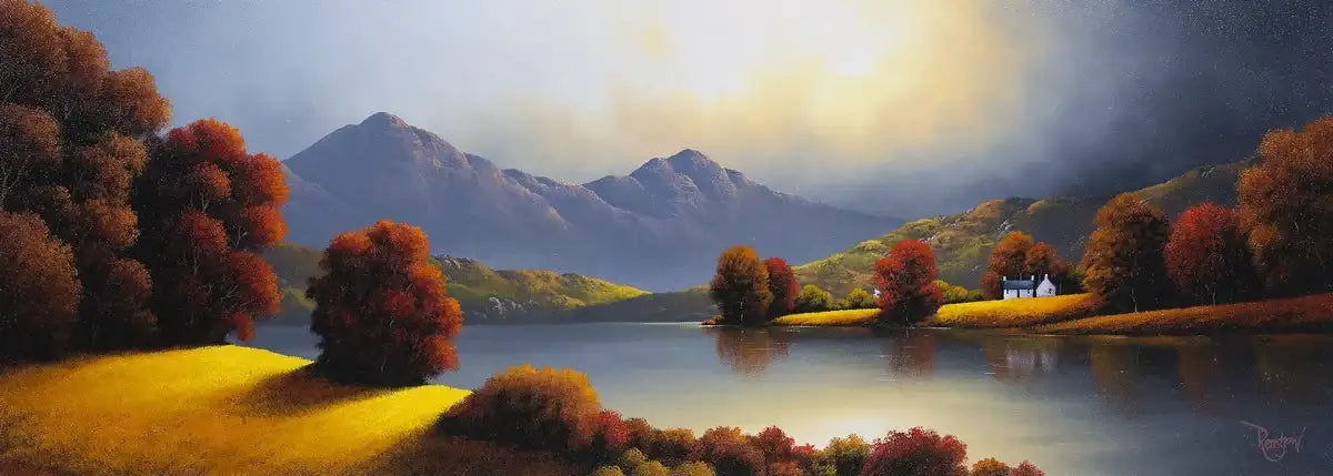 Sanctuary - SOLD by artist David Renshaw - Wyecliffe Galleries