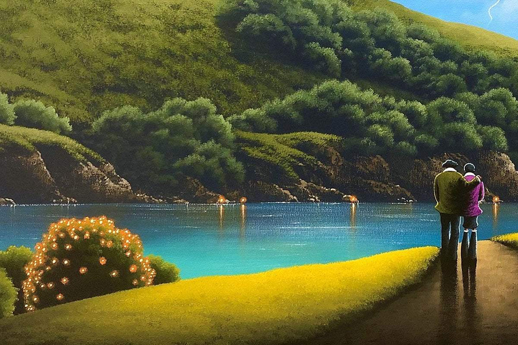 Sea of Love - Original -SOLD by artist David Renshaw - Wyecliffe Galleries