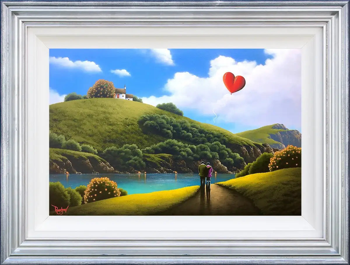Sea of Love - Original -SOLD by artist David Renshaw - Wyecliffe Galleries