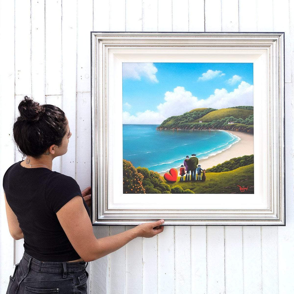 Seaside Memories - Original - SOLD by artist David Renshaw - Wyecliffe Galleries