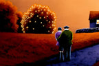 Set Your Heart Free - Original - SOLD by artist David Renshaw - Wyecliffe Galleries