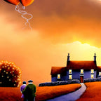 Set Your Heart Free - Original - SOLD by artist David Renshaw - Wyecliffe Galleries