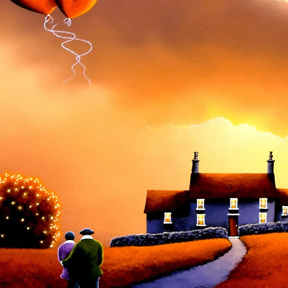 Set Your Heart Free - Original - SOLD by artist David Renshaw - Wyecliffe Galleries