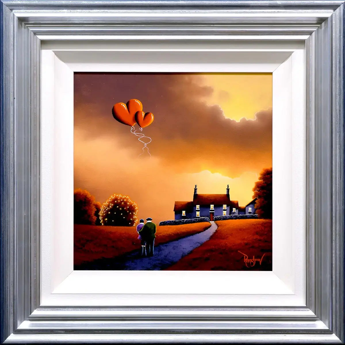 Set Your Heart Free - Original - SOLD by artist David Renshaw - Wyecliffe Galleries