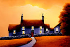Set Your Heart Free - Original - SOLD by artist David Renshaw - Wyecliffe Galleries