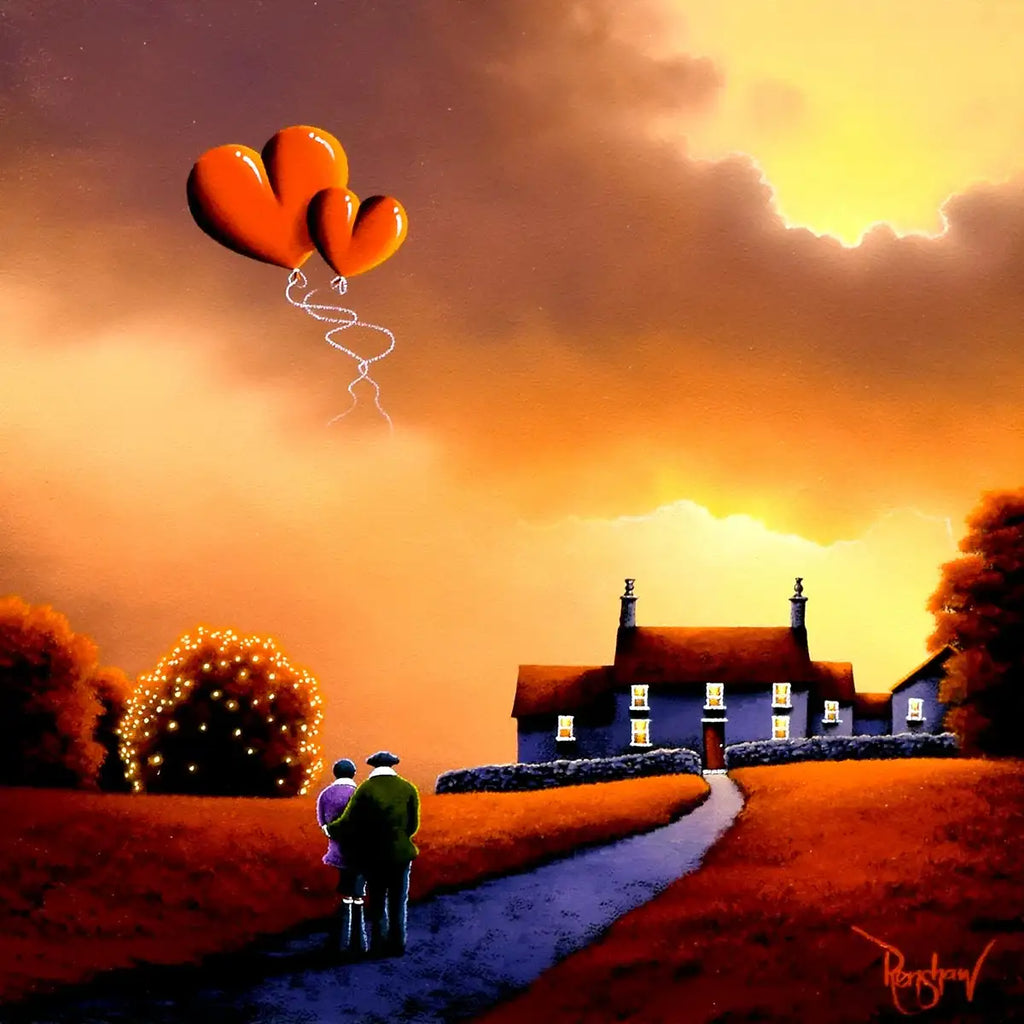 Set Your Heart Free - Original - SOLD by artist David Renshaw - Wyecliffe Galleries