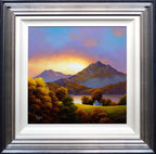 Shadows Lengthen - SOLD by artist David Renshaw - Wyecliffe Galleries