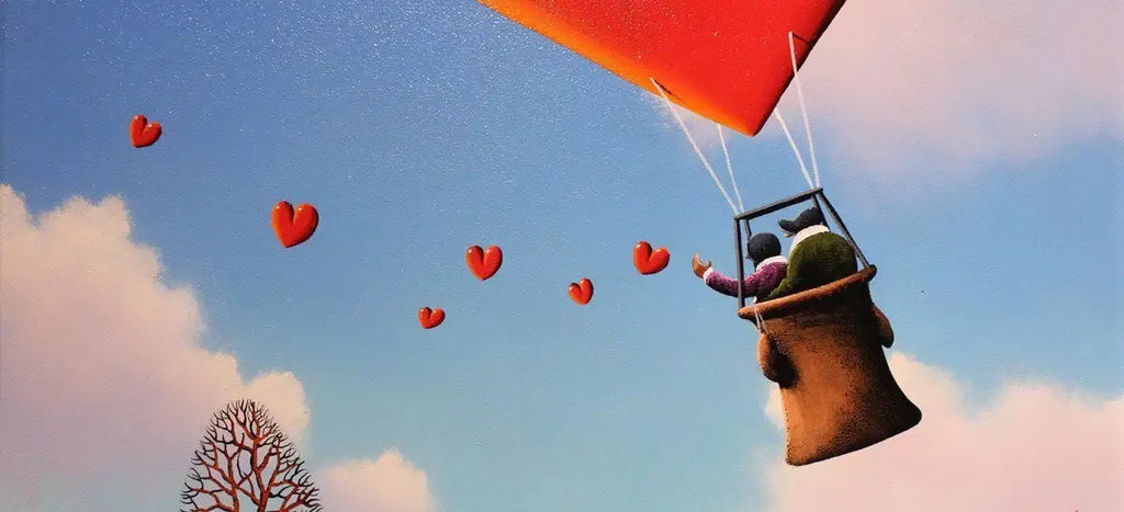 Sharing The Love - SOLD by artist David Renshaw - Wyecliffe Galleries