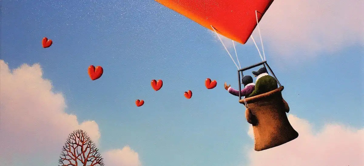 Sharing The Love - SOLD by artist David Renshaw - Wyecliffe Galleries