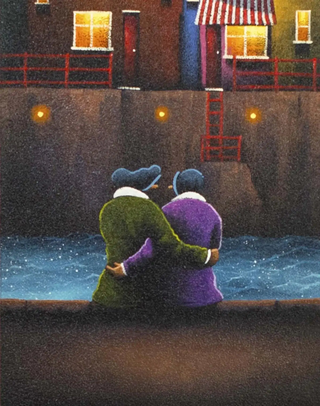 Sitting with You - SOLD by artist David Renshaw - Wyecliffe Galleries