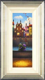 Sitting with You - SOLD by artist David Renshaw - Wyecliffe Galleries