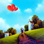 Skies of Blue - Original - SOLD by artist David Renshaw - Wyecliffe Galleries