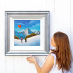 Snowy Memories - Original SOLD by artist David Renshaw - Wyecliffe Galleries