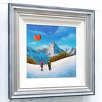 Snowy Memories - Original SOLD by artist David Renshaw - Wyecliffe Galleries