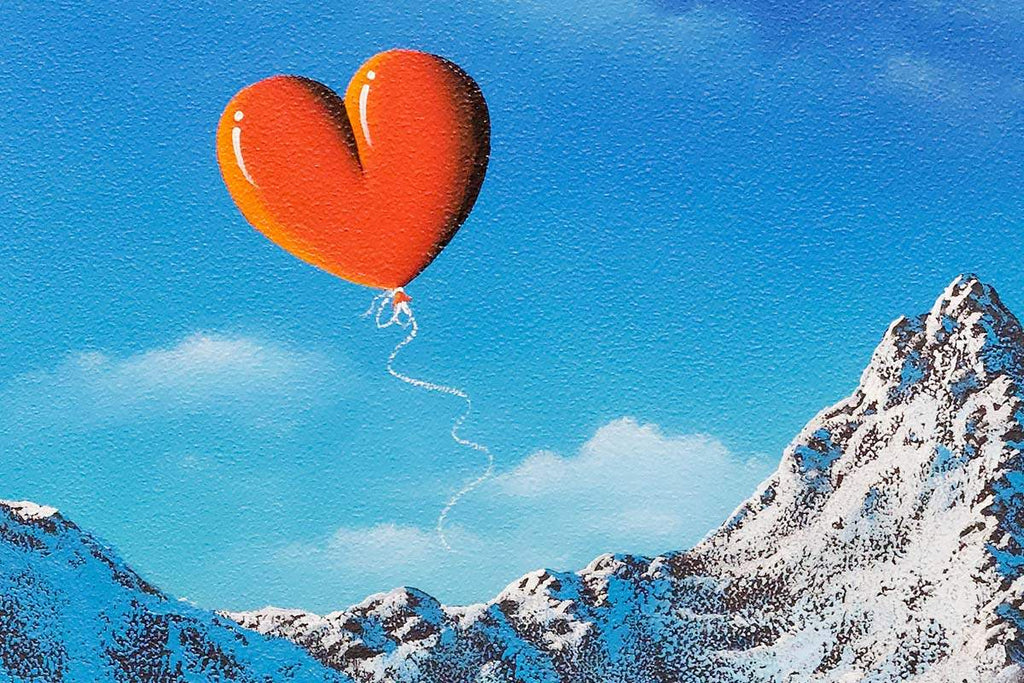 Snowy Memories - Original SOLD by artist David Renshaw - Wyecliffe Galleries