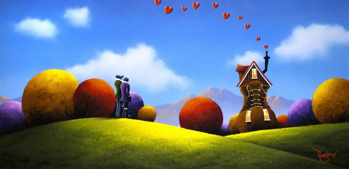 Sole Mates - SOLD by artist David Renshaw - Wyecliffe Galleries