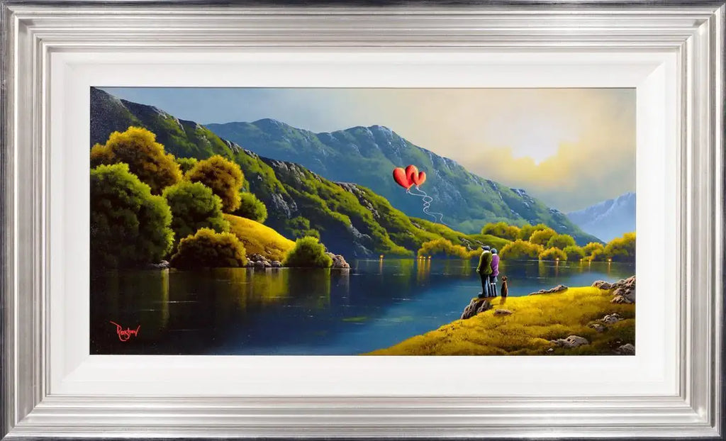 Souls Meet - SOLD by artist David Renshaw - Wyecliffe Galleries