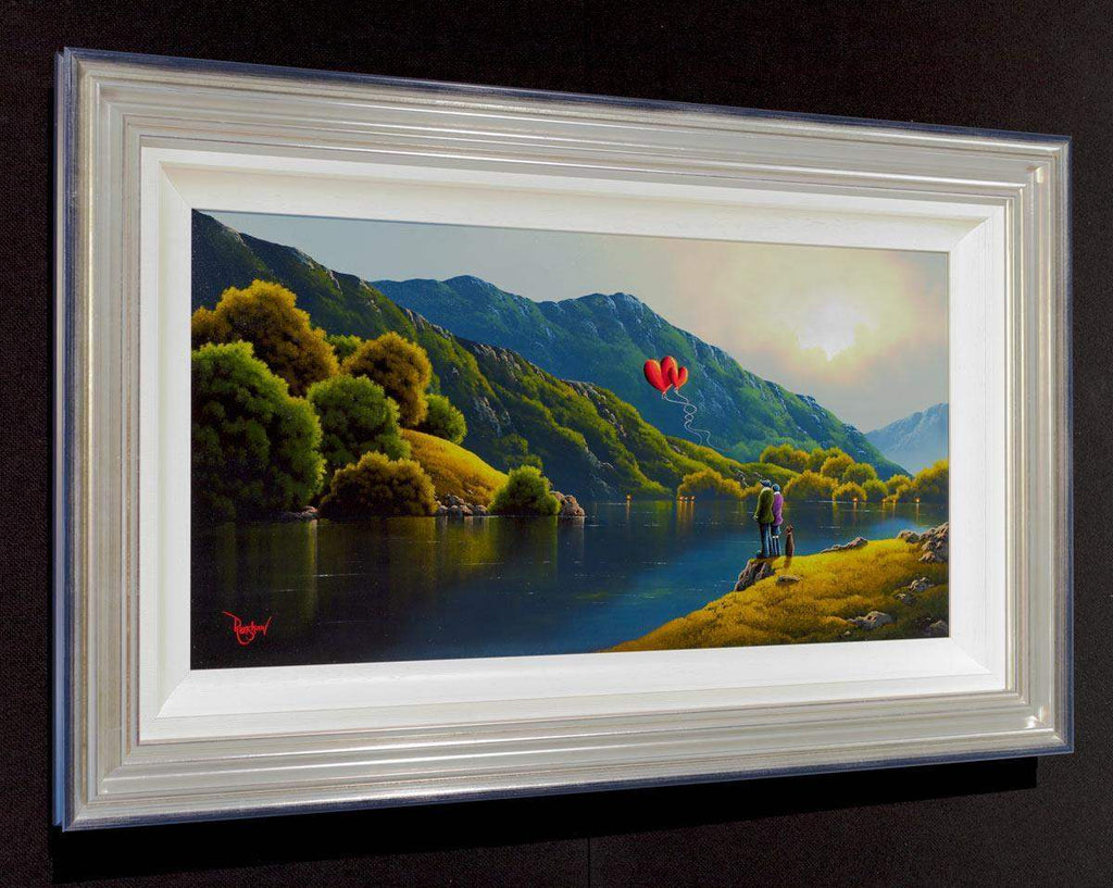 Souls Meet - SOLD by artist David Renshaw - Wyecliffe Galleries