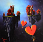 Space Travel - SOLD by artist David Renshaw - Wyecliffe Galleries