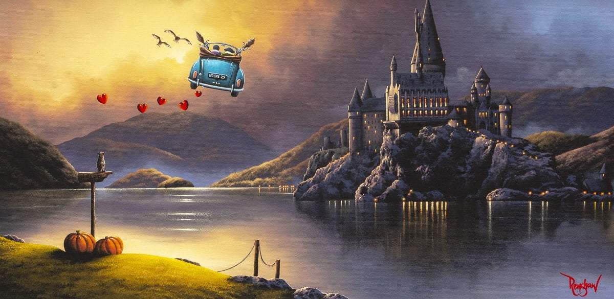 Spellbound Set of 3 Boutique Editions - SOLD by artist David Renshaw - Wyecliffe Galleries