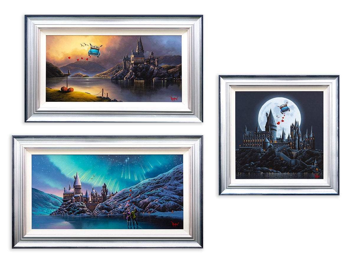 Spellbound Set of 3 Boutique Editions - SOLD by artist David Renshaw - Wyecliffe Galleries