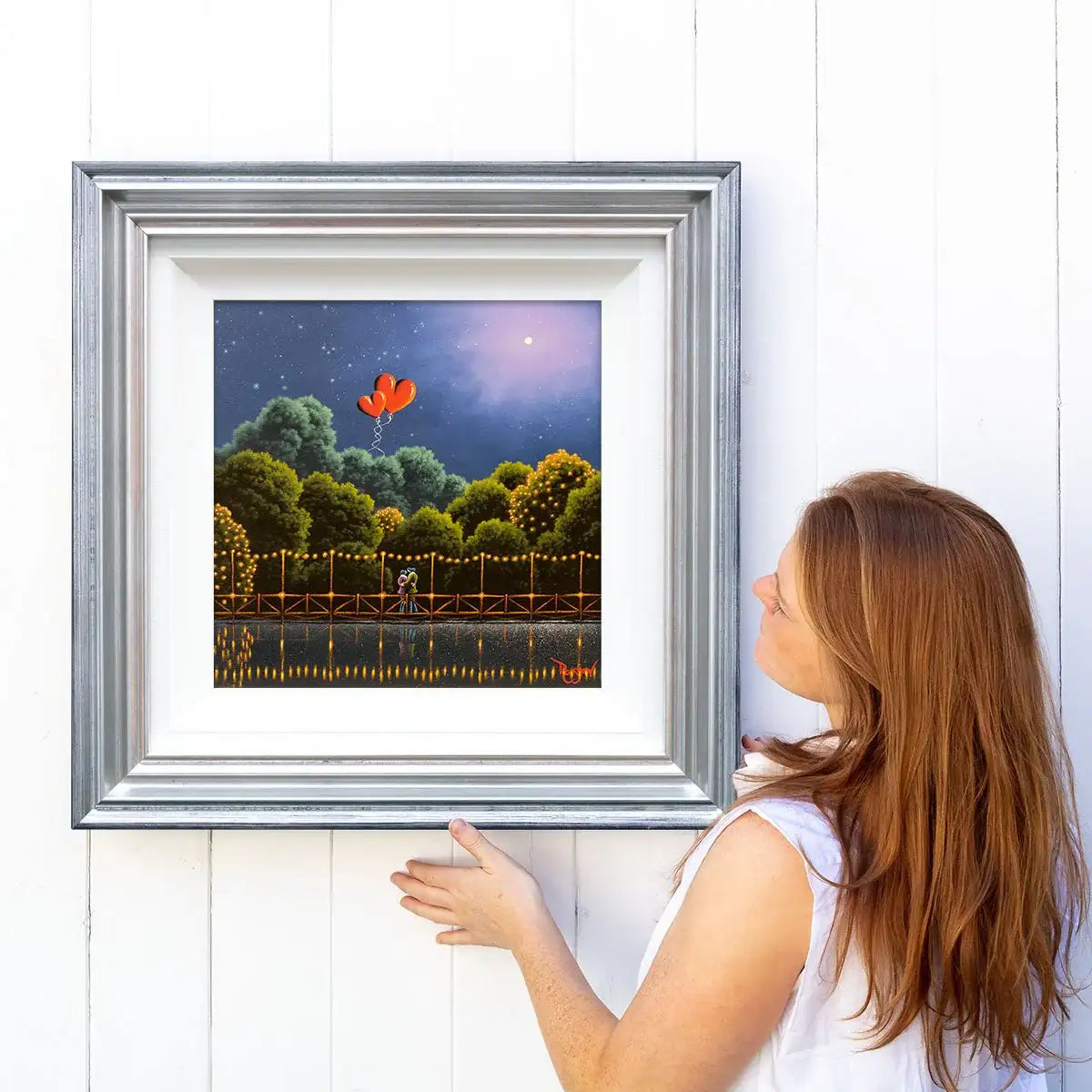 Stand By Me - Original - SOLD by artist David Renshaw - Wyecliffe Galleries