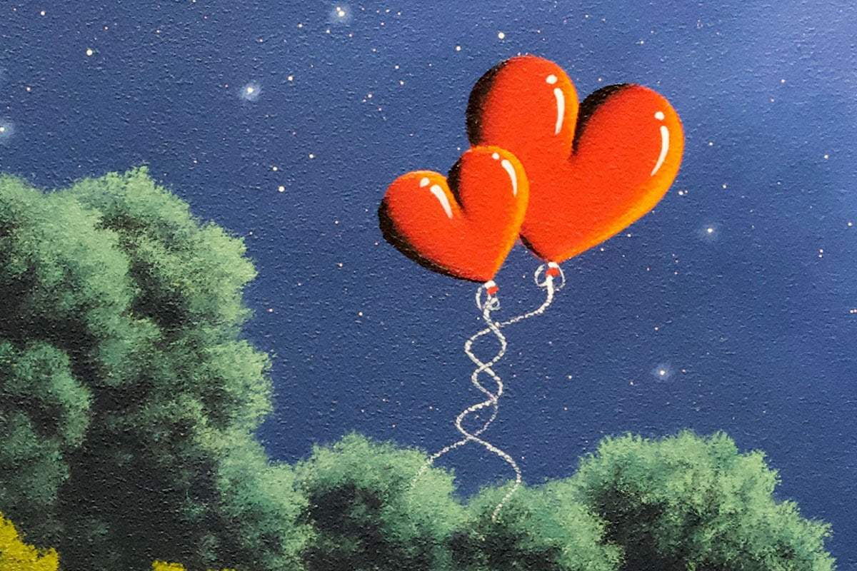 Stand By Me - Original - SOLD by artist David Renshaw - Wyecliffe Galleries