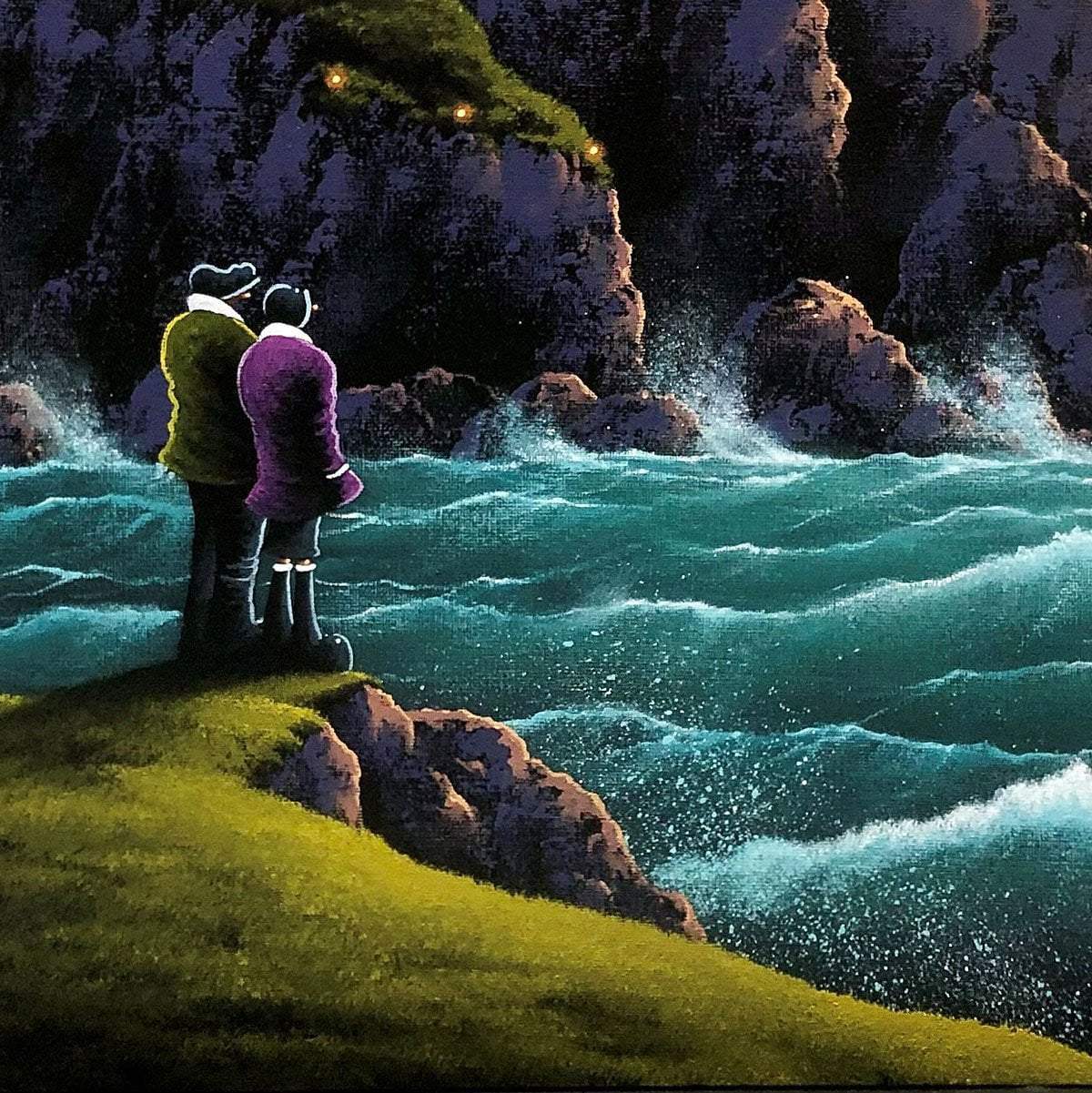 Stand by You - Original - SOLD by artist David Renshaw - Wyecliffe Galleries