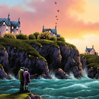 Stand by You - Original - SOLD by artist David Renshaw - Wyecliffe Galleries