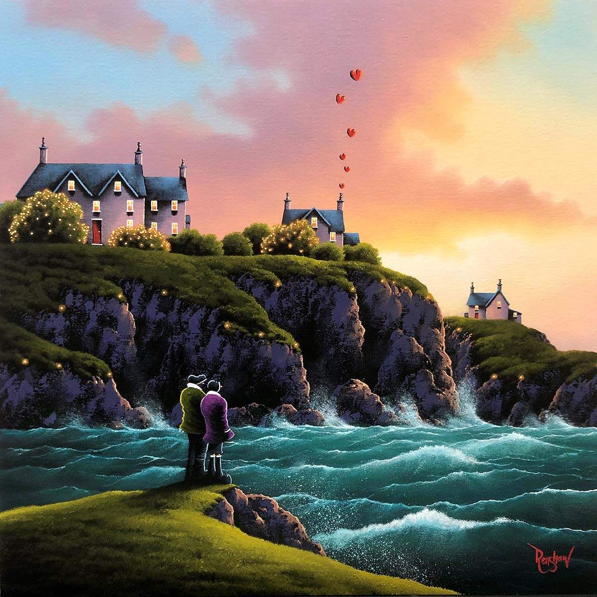Stand by You - Original - SOLD by artist David Renshaw - Wyecliffe Galleries